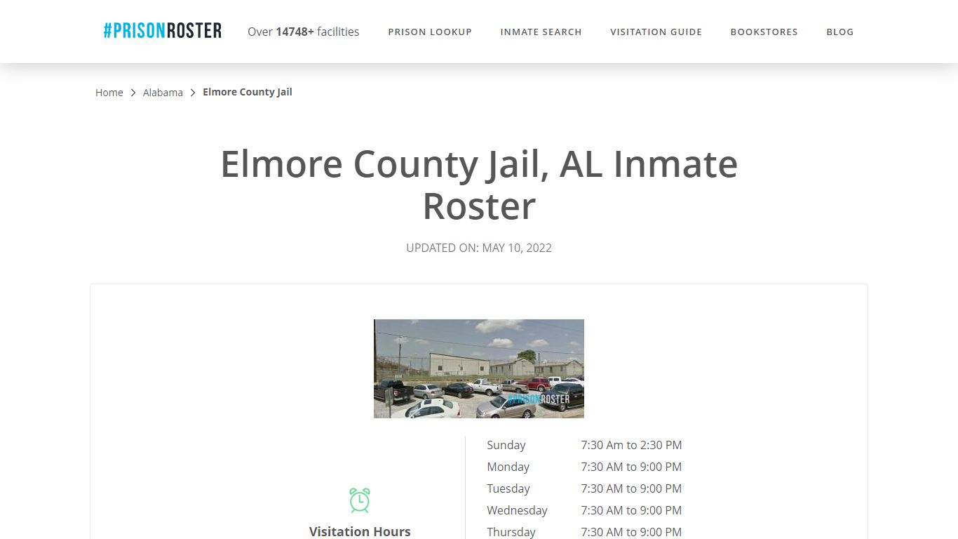 Elmore County Jail, AL Inmate Roster